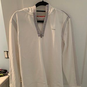 Calvin Klein White Men's Quarter Zip